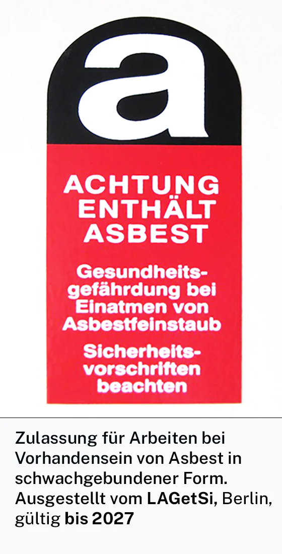 Asbest-Warnung_LAGetSi-Logo