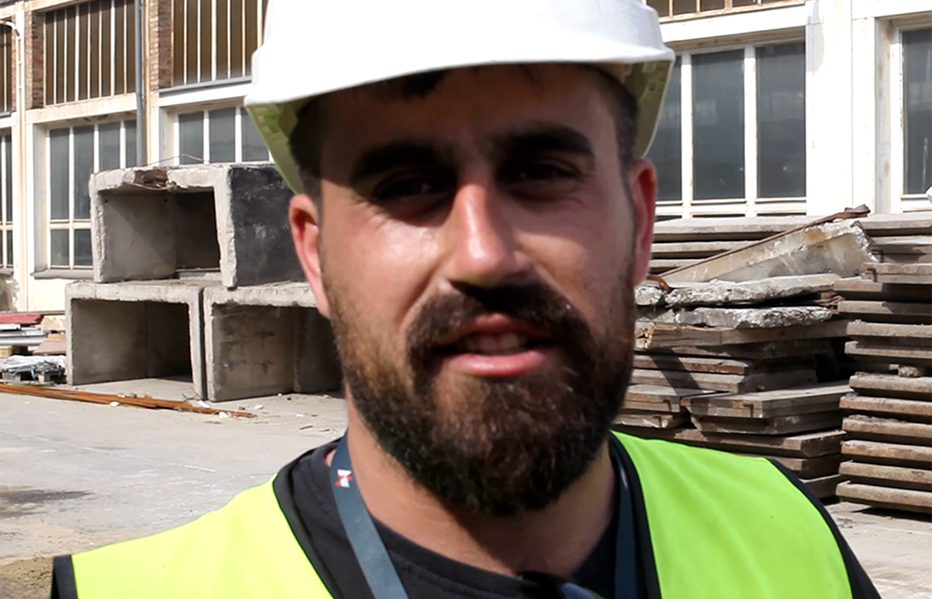 Catalin Lefter Vorarbeiter Slea-Tec